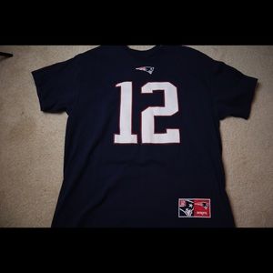 Tom Brady New England Patriots T-shirt Jersey 2XL